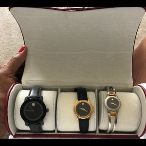 Movado watch $175 each $500 bundle